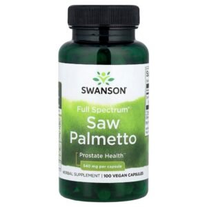 Swanson Saw Palmetto Full Spectrum, 540 mg, 100 Capsules