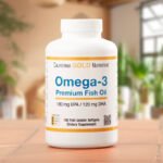 California Gold Nutrition Omega-3 Premium Fish Oil 1,100 mg, 100 Softgels