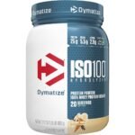 Dymatize ISO100 Hydrolyzed 100% Whey Isolate Protein Powder, Gourmet Vanilla