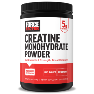 Force Factor Creatine Monohydrate Powder, Unflavored, 1 kg