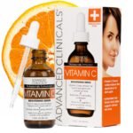 Advanced Clinicals Brightening Vitamin C Face Serum with Glycolic Acid, 52 ml
