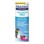 Mucinex Children's Multi-Symptom Cold Liquid, Very Berry, 118 ml