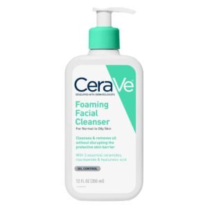 CeraVe Foaming Facial Cleanser for Normal to Oily Skin