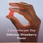 Nature's Bounty Advanced Hair, Skin & Nails Gummies, Biotin 6,000 mcg, Strawberry, 90 Count - view 4