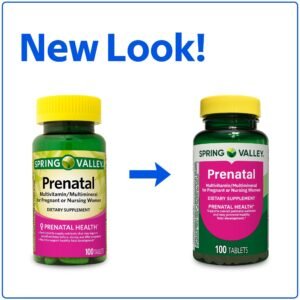 Spring Valley Prenatal Multivitamin, 100 Tablets - view 2