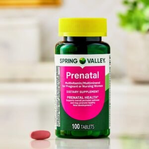 Spring Valley Prenatal Multivitamin, 100 Tablets