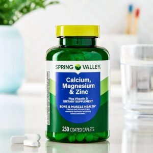 Spring Valley Calcium, Magnesium & Zinc with Vitamin D3, 250 Tablets